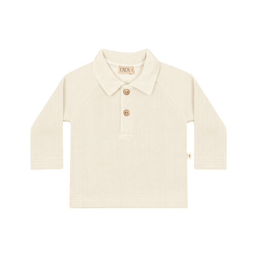 UAUA Collections POLO T-SHIRT LONG SLEEVES – PERLA UAUA Collections POLO T-SHIRT LONG SLEEVES – PERLA
