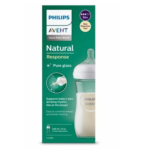 Avent Natural 3.0 zuigfles 240 ml Glas