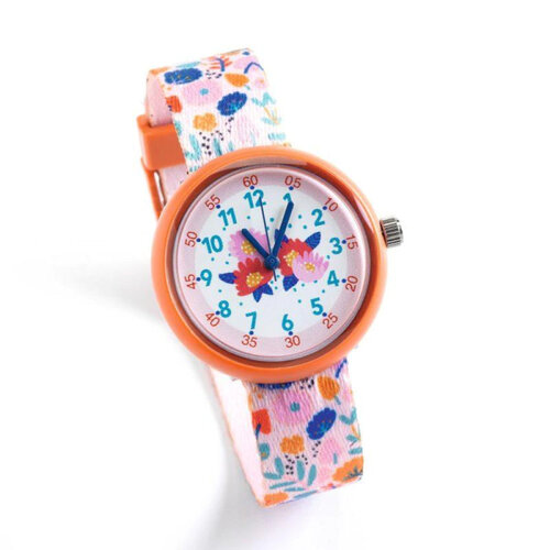 Djeco Horloge "Bloemen"