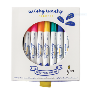 Jaq Jaq Bird 12 mini markers Wishy Washy