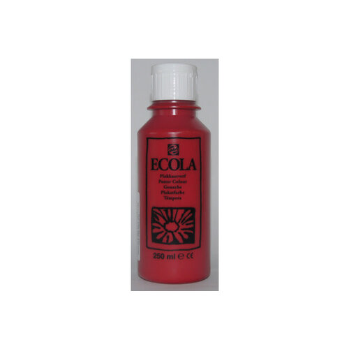 Royal-Talens Ecola plakkaatverf karmijnrood 250 ml