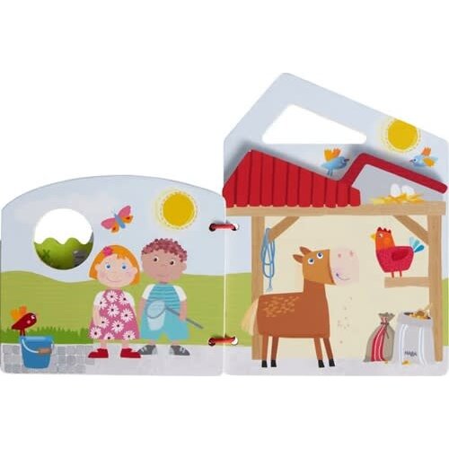 HABA Houten babyboek (trekker)