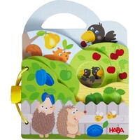 Houten babyboek (boomgaard)