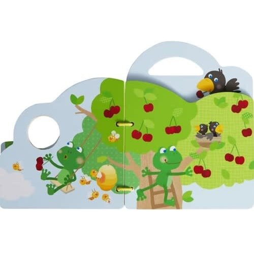 HABA Houten babyboek (boomgaard)