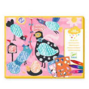 Djeco Knutseldoos - Color Stop 'Piou piou & co' (+18m)