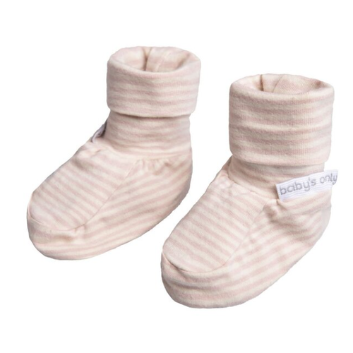 Baby's Only Slofjes Stripe oud roze - 0-3 mnd