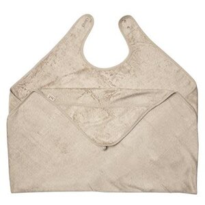 Timboo CUDDLE TOWEL  - FEATHER GREY