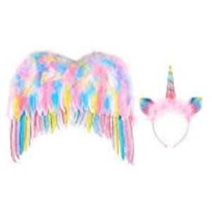 Souza Vleugels + haarband Eenhoorn set