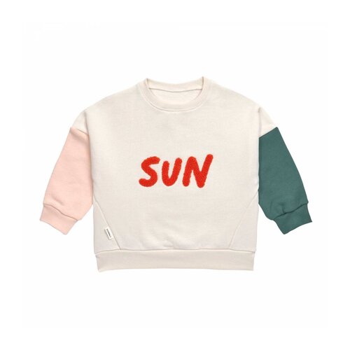 Lassig Kids Sweater GOTS Little Gang Sun milky