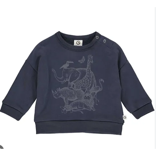 Müsli savannah sweatshirt baby night blue