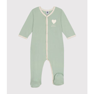 Petit Bateau katoenen babypyjama groen