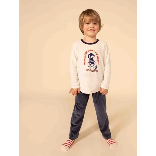 Petit Bateau fluwelen pyjama