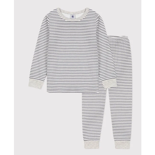 Petit Bateau gestreepte pyjama in tubic