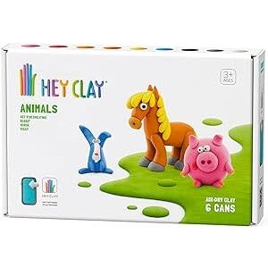 hey clay HeyClay kleiset - Animals: Piggy, Horse, Rabbit