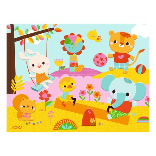 Djeco Knutseldoos - Collage 'De dag' (+18m)
