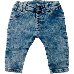 Bla bla bla jeansbroek in lichtblauw denim