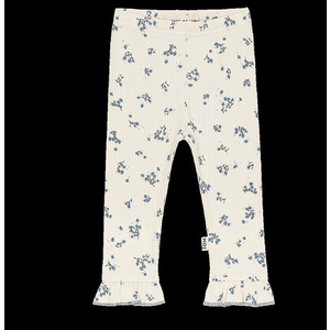 House of Jamie frill legging - stond blue floral