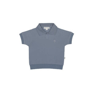 House of Jamie relaxed polo - stone blue