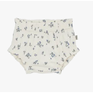 House of Jamie baby girls bloomer - stone blue floral