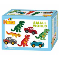 Hama Strijkkralenset "Dino&Auto" 2000st.