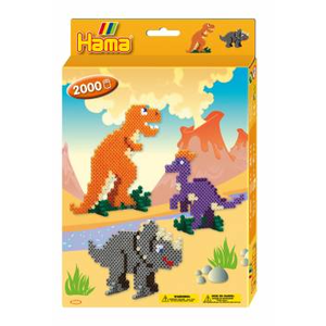 Hama Hama Strijkkralenset "Dino" 2000st.