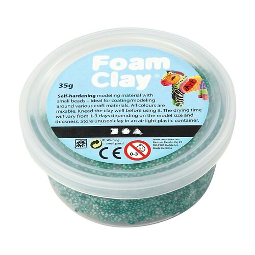 Foam clay Foam clay donker groen 35 gr