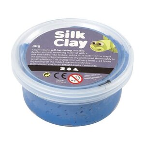 silk clay Silk clay blauw 40 gr