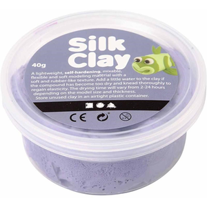 silk clay Silk clay paars 40 gr