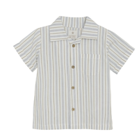 shirt oven stripe - silver sage