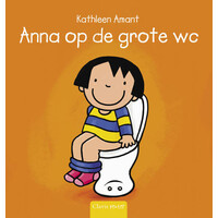 Anna op de grote wc