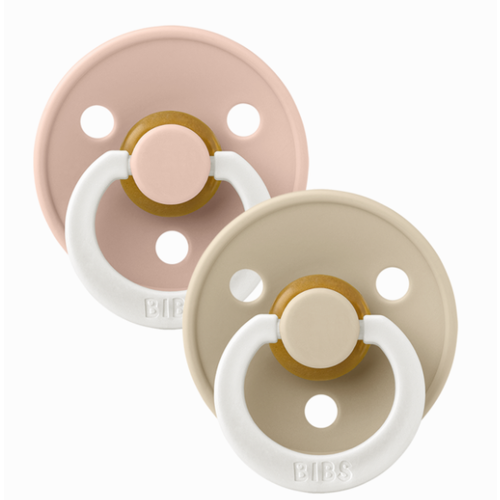 Bibs BIBS T1 Fopspeen - GID Vanilla/Blush Bibs BIBS T1 Fopspeen - GID Vanilla/Blush