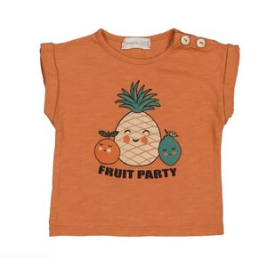 Beans Fruit Party T-Shirt Brick