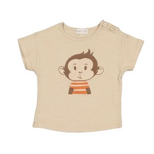 Beans Monkey T-Shirt Sand