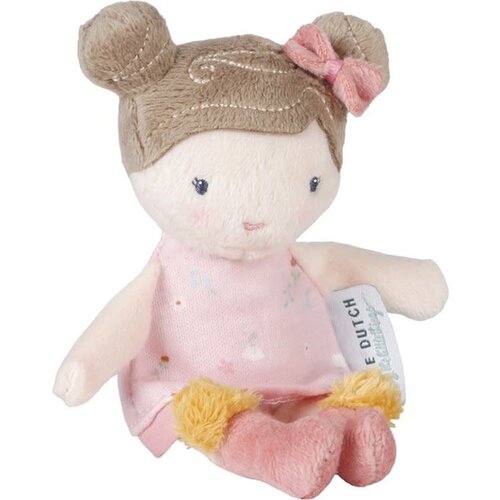 Little Dutch Little Dutch Knuffelpop Rosa 10cm