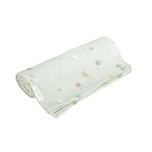 Little Dutch Swaddle doek hydrofiel 120 x 120 Little Farm