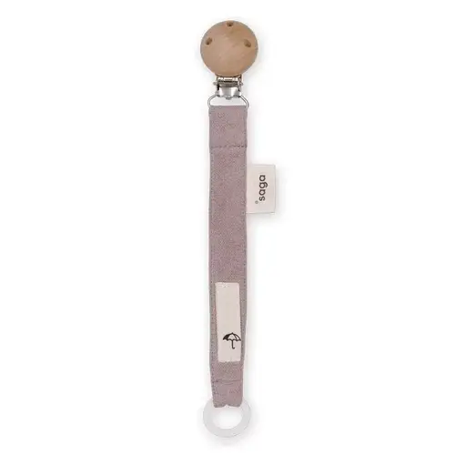 Saga Copenhagen SAGA - PACIFIER CLIP - PALA - Mauve