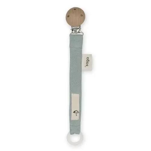 Saga Copenhagen SAGA - PACIFIER CLIP - PALA - Dusty Green