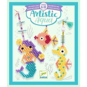 Djeco Artistic Aqua - Sleutelhangers 'Zeebewoners' (6-10j)