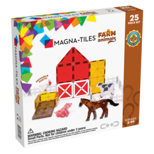 Magna-Tiles MAGNA-TILES® Farm Animals 25 Piece Set