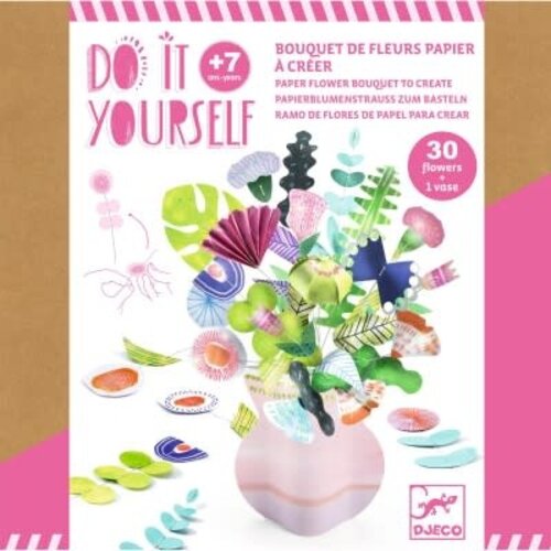 Djeco DIY - Papieren bloemen (+7j)