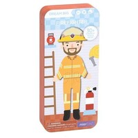 Magnetische puzzeldoos - Brandweerman