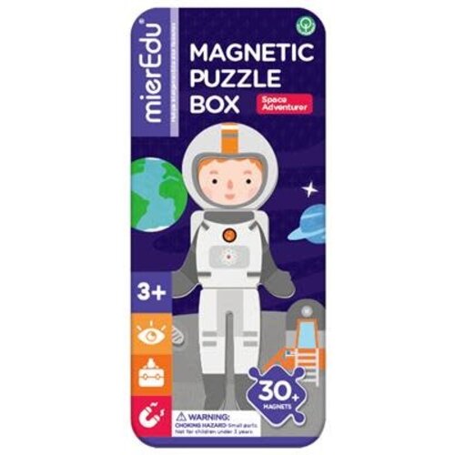 mieredu Magnetische puzzeldoos - Ruimtevaarders