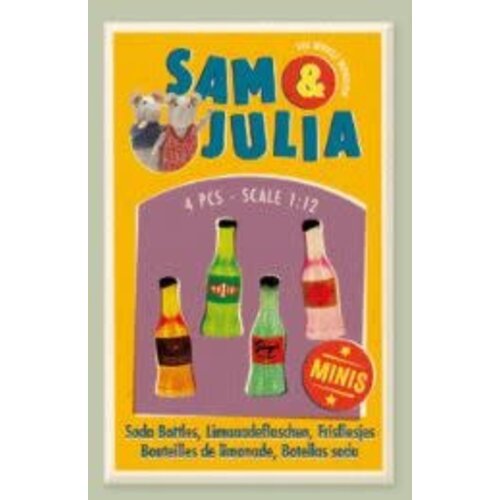 Sam & Julia Mini's - frisflesjes 4st