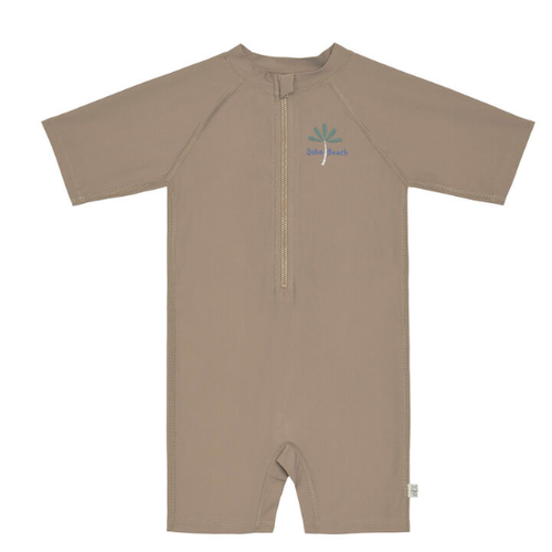 Lassig LSF Short Sleeve Sunsuit choco