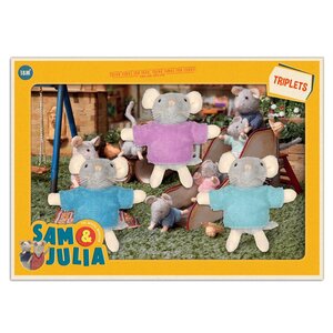 Sam & Julia Sam & Julia - drieling poppen