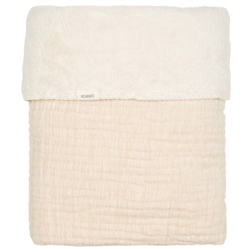 Koeka Wiegdeken Teddy Rivoli warm white