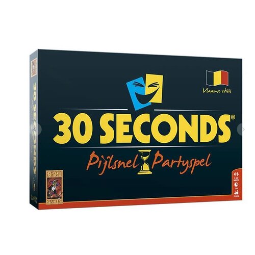 999 games 30 seconds partyspel (vlaamse editie)
