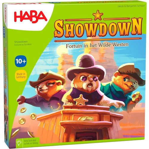 HABA Spel showdown fortuin in het wilde westen