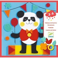 Knutseldoos - Vilten creaties 'zachte beesten' (3-6j)