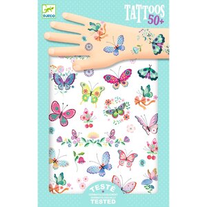 Djeco Tattoos - Wonderbaarlijke vlinders
